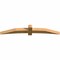 Ekena Millwork Bellingham Rough Sawn Timber Gable Bracket, Western Red Cedar, 96"W x 16"H x 6"D x 6"F, 4/12 Pitch GBW096X16X0606BEL00RWR - alternate 3